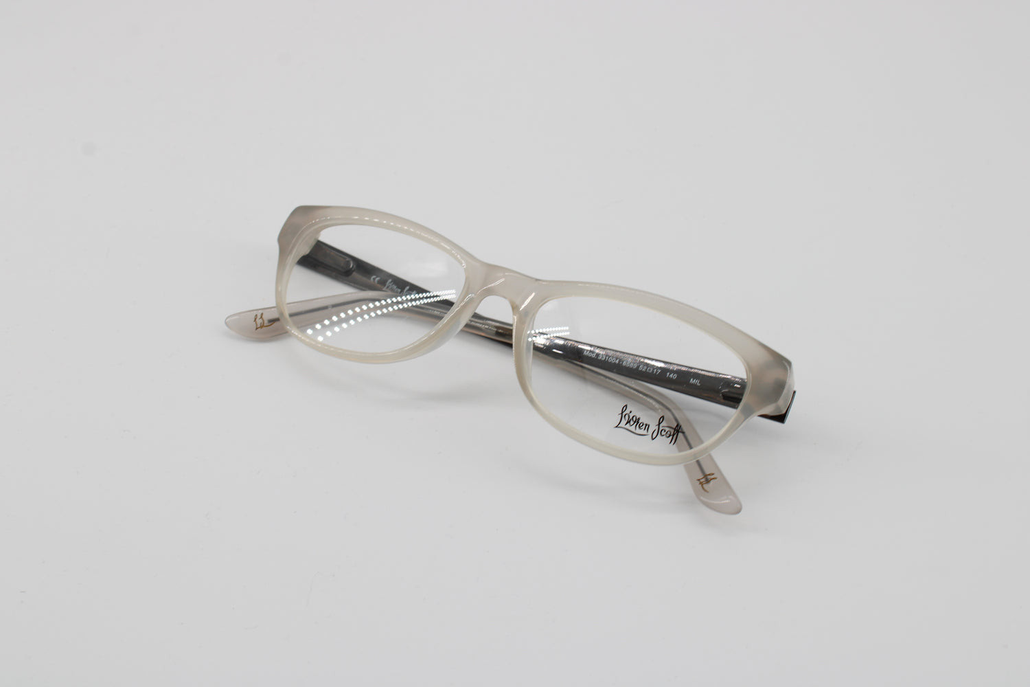 L'wren Glasses 331004-6589 Vintage Glasses · NOS · Grey-Transperent · 52-17-140 · Unworn