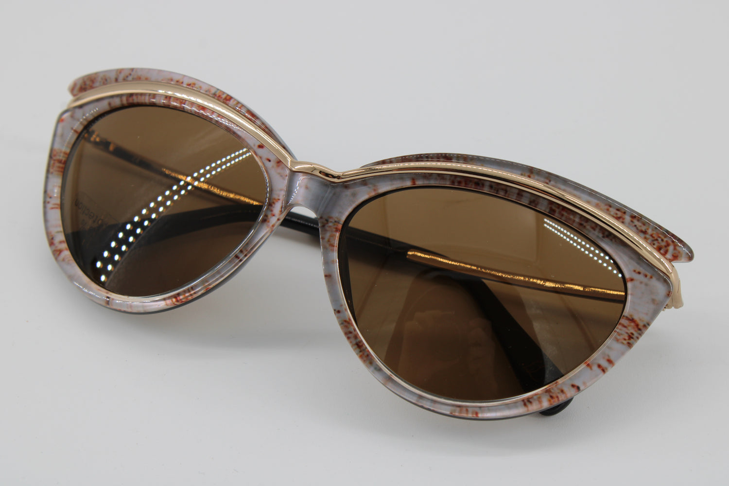 L'wren Glasses 337200-6580 Vintage Glasses · NOS ·Grey-Transperent · 58-16-135 · Unworn