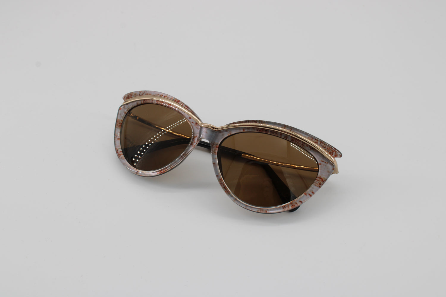 L'wren Glasses 337200-6580 Vintage Glasses · NOS ·Grey-Transperent · 58-16-135 · Unworn