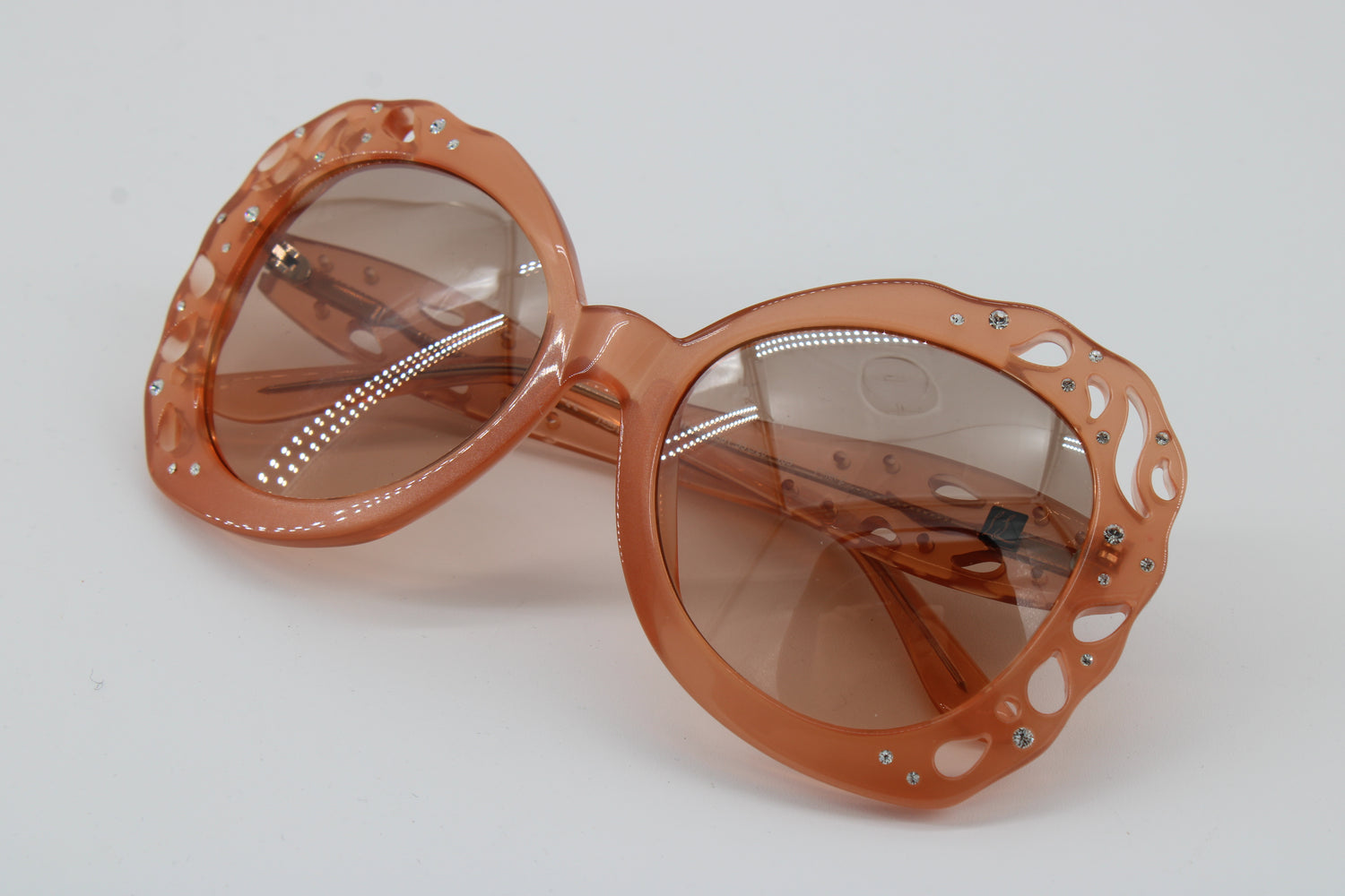 L'wren Glasses 337116-6561 Vintage Glasses · NOS · Pink · 55-20-135 · Unworn