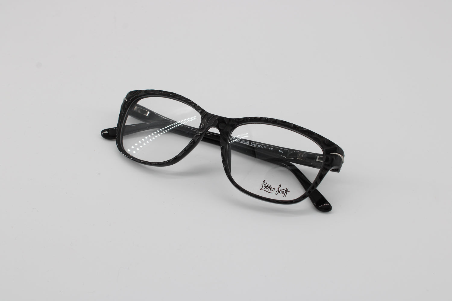L'wren Glasses 331007-8840 Vintage Glasses · NOS · Black · 52-17-140 · Unworn