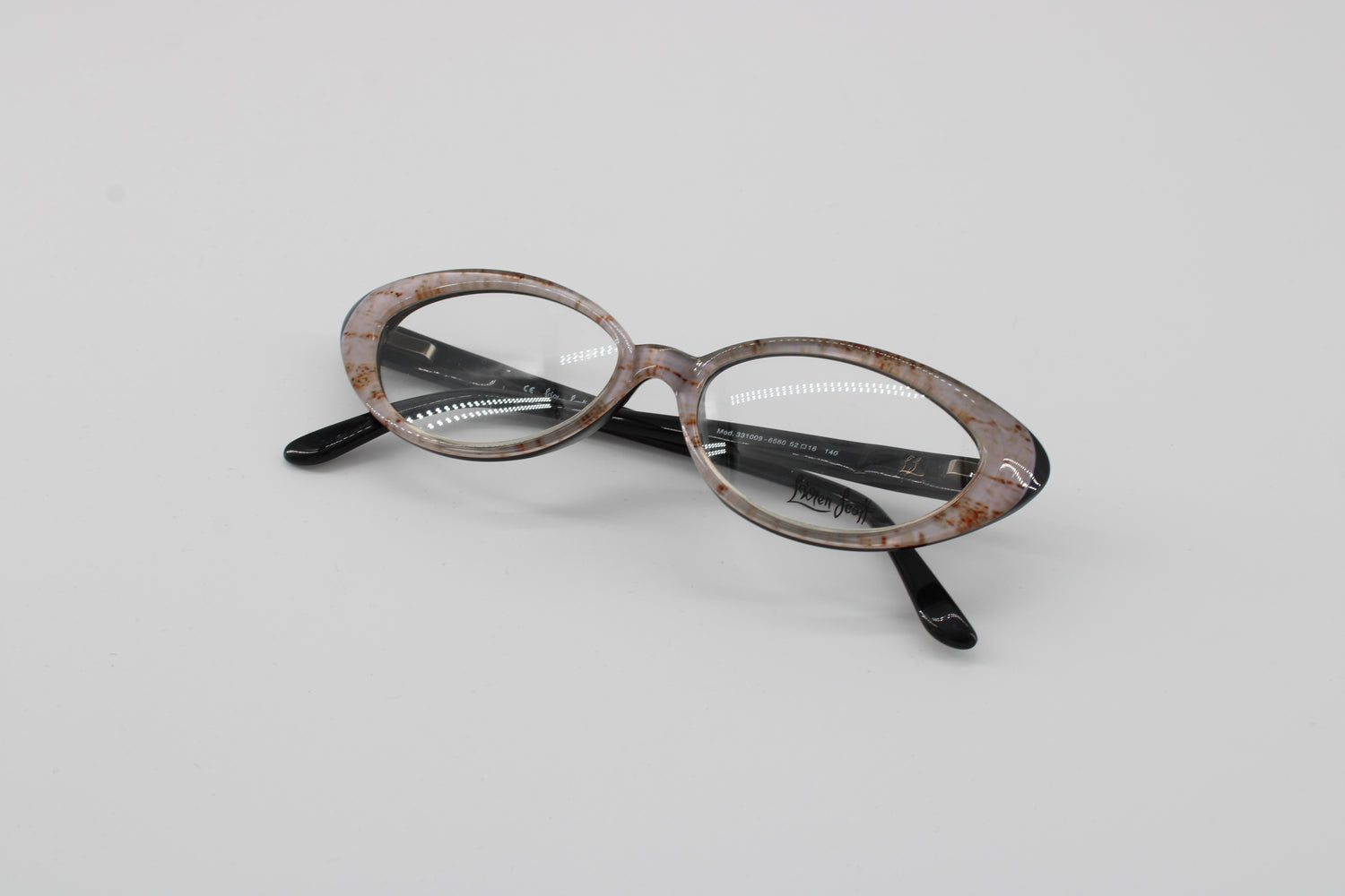 L'wren Glasses 331009-6580 Vintage Glasses · NOS · Black-Grey· 52-16-140 · Unworn