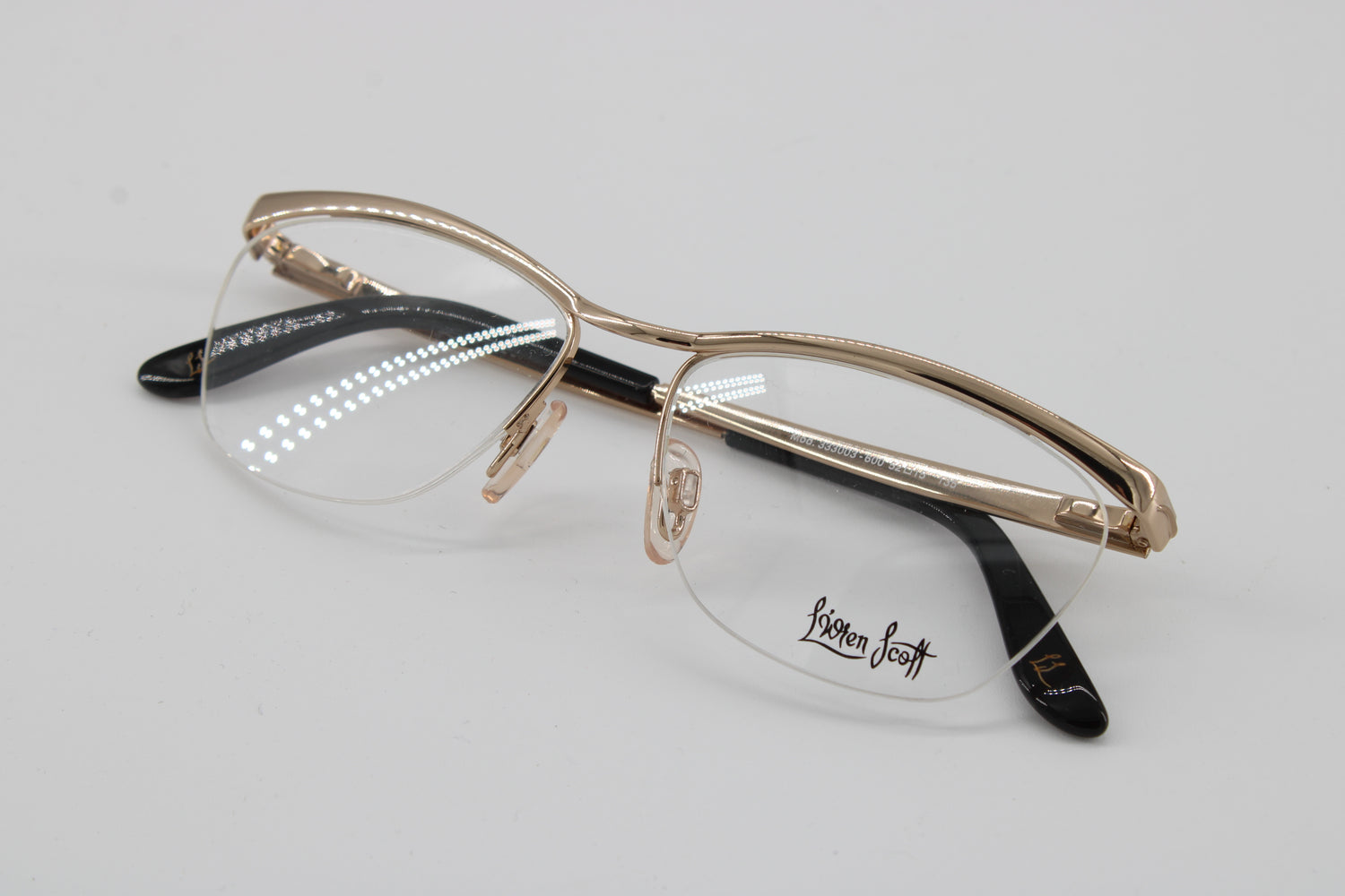 L'wren Glasses 333003-600 Vintage Glasses · NOS · Gold · 52-15-135 · Unworn