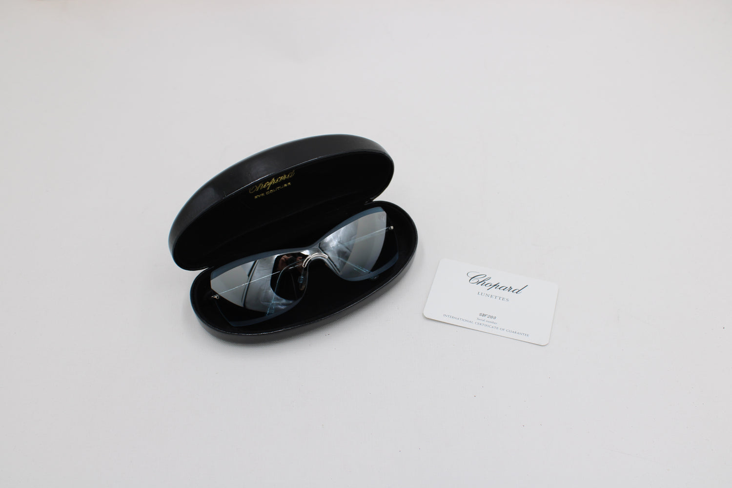Chopard Lunettes Eyeglasses C570/00 6053 · NOS · 23-karat gold-plated · Made in Germany · Certificate SBF280 · Case