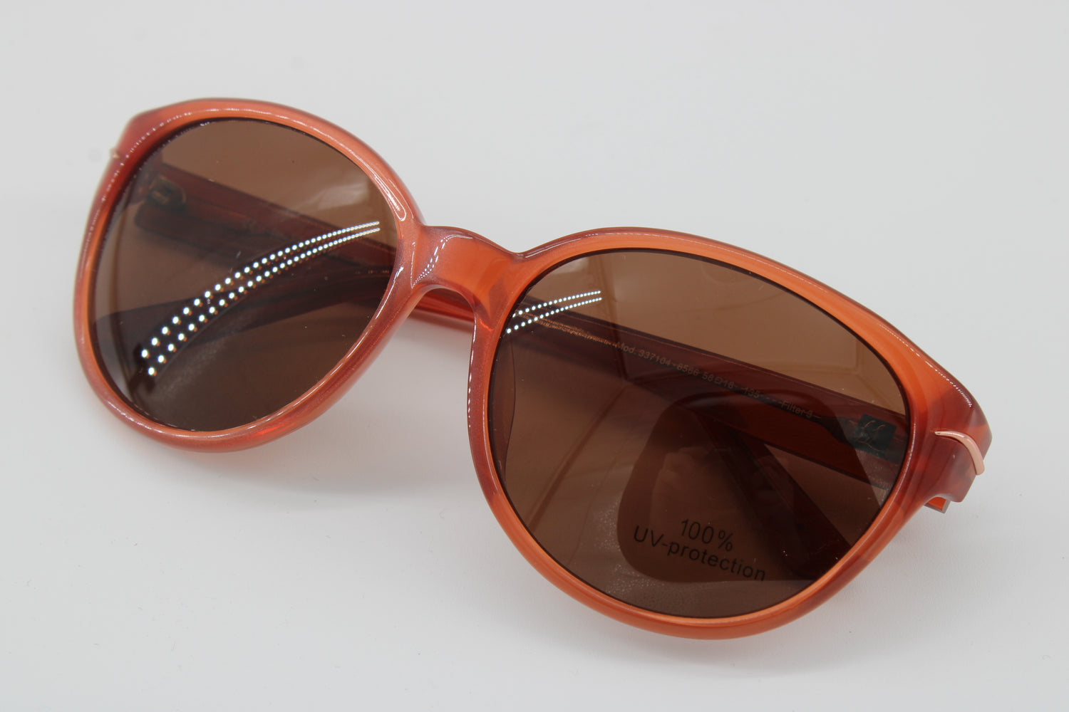 L'wren Glasses 337104-6566 Vintage Glasses · NOS · Red · 58-18-135 · Unworn