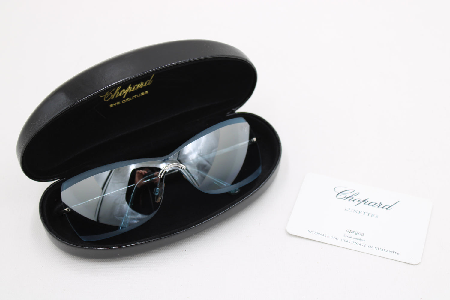 Chopard Lunettes Eyeglasses C570/00 6053 · NOS · 23-karat gold-plated · Made in Germany · Certificate SBF280 · Case