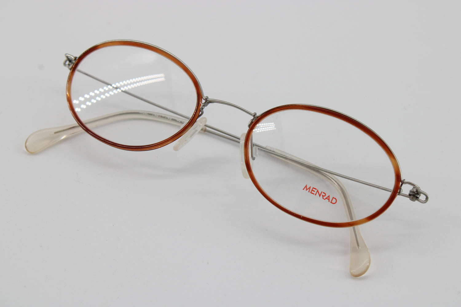 Menrad Glasses 1481-749 Vintage Glasses · NOS · Silver-Brown · 48-20-140 · Unworn