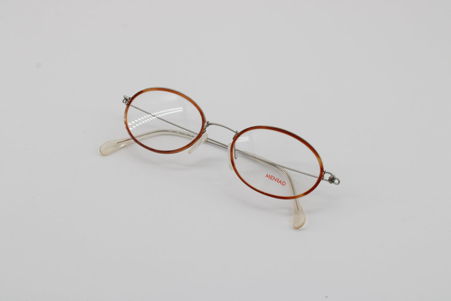 Menrad Glasses 1481-749 Vintage Glasses · NOS · Silver-Brown · 48-20-140 · Unworn