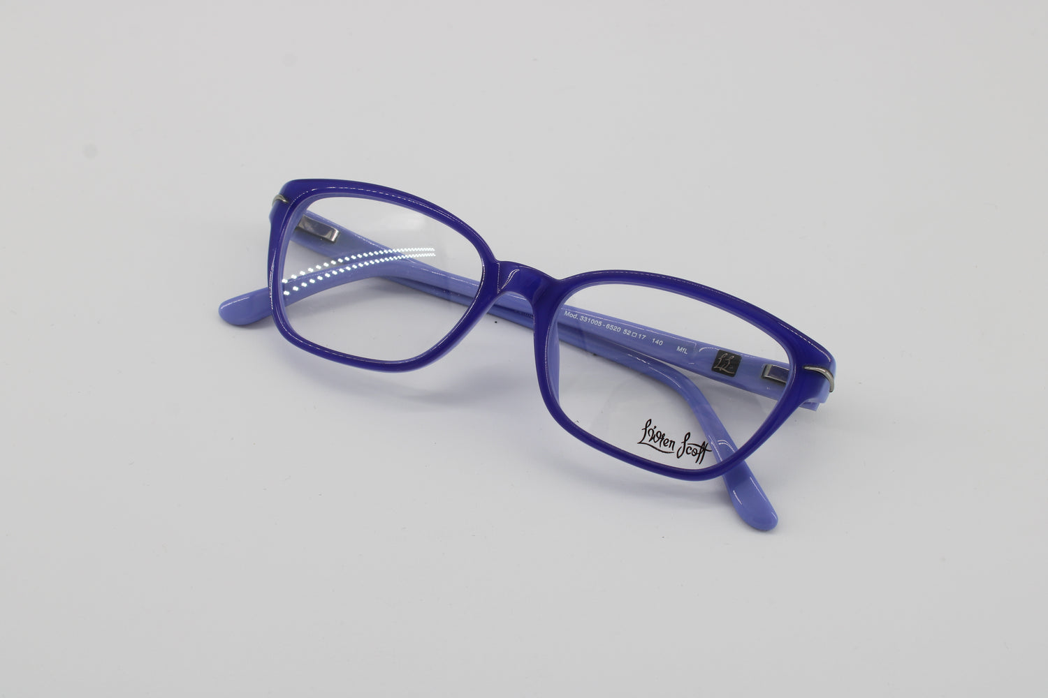 L'wren Scott Glasses 331005-6520 Vintage Glasses · NOS · Light-Blue · 52-17-140 · Unworn