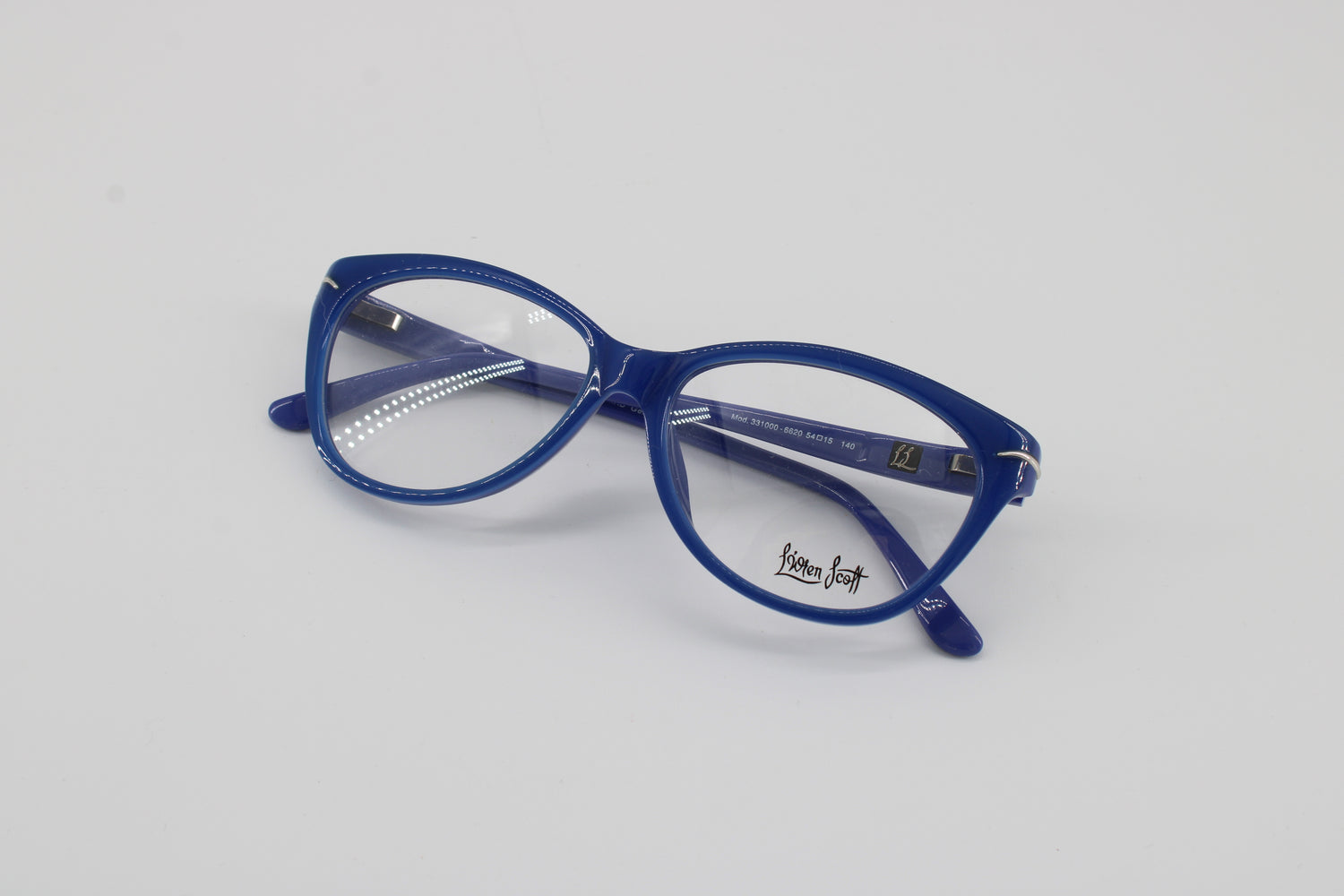L'wren Scott Glasses 331000-6620 Vintage Glasses · NOS · Blue · 54-15-140 · Unworn